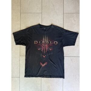 Vintage Diablo III Official Blizzard Entertainment T-Shirt Large